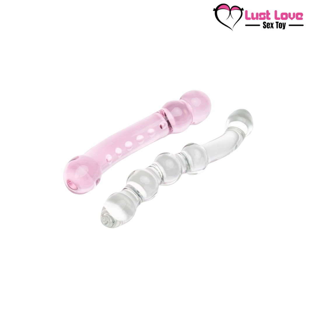 Glass Dildo Set - Lust Love Toy's