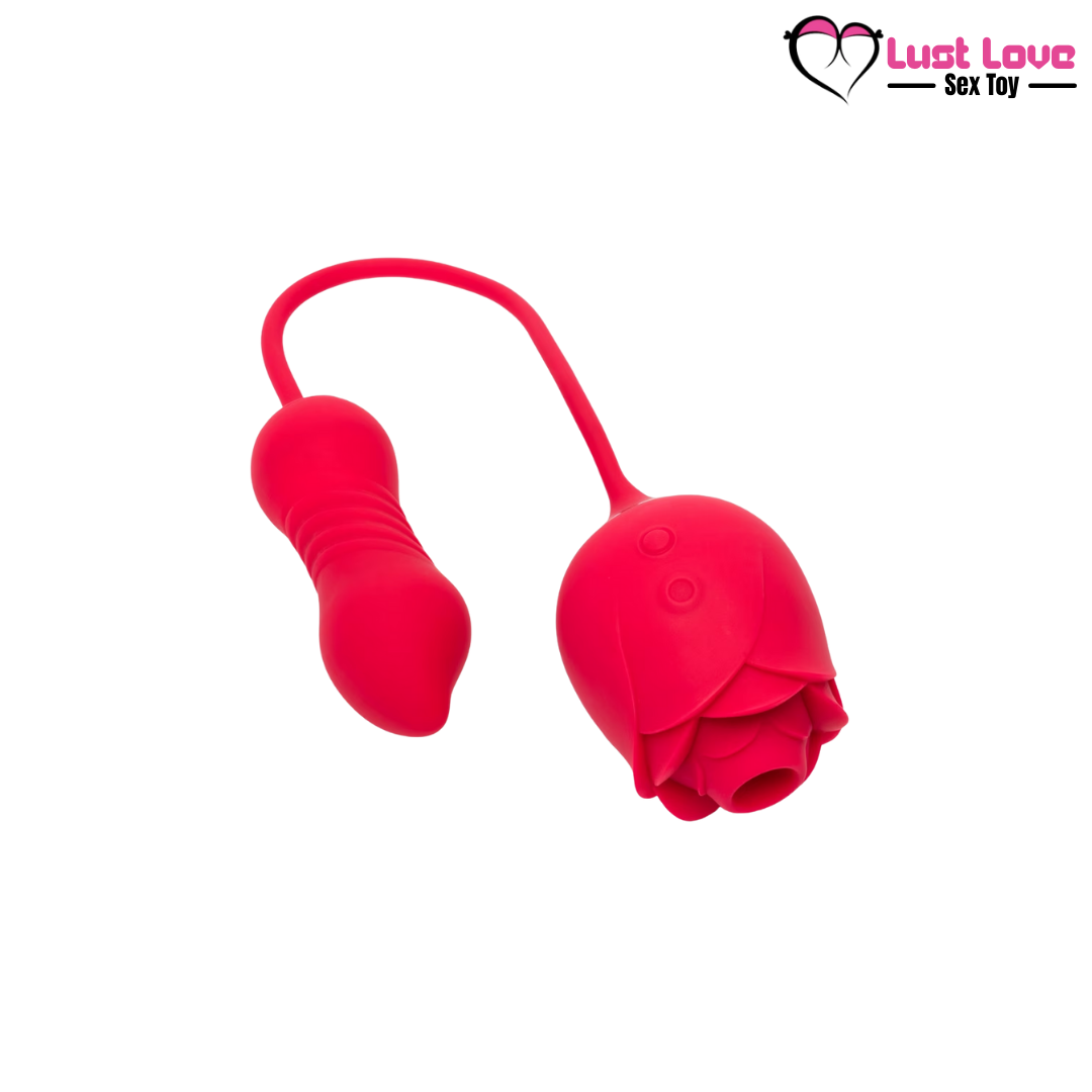 2-in-1 Clitoral Suction - Lust Love Toy's