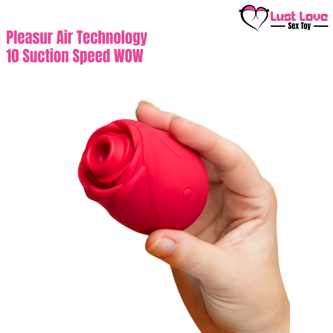 Rose Clitoral Suction - Lust Love Toy's
