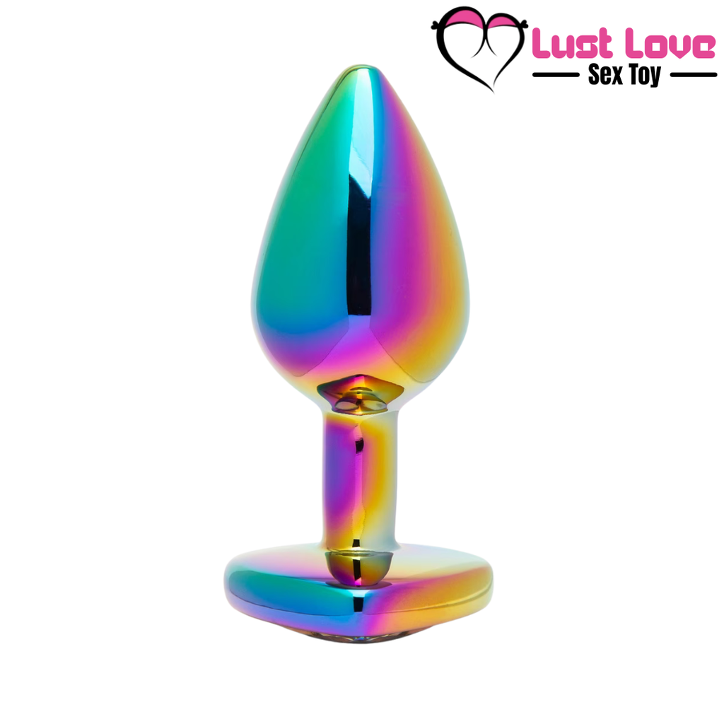 Rainbow Heart Butt - Lust Love Toy's