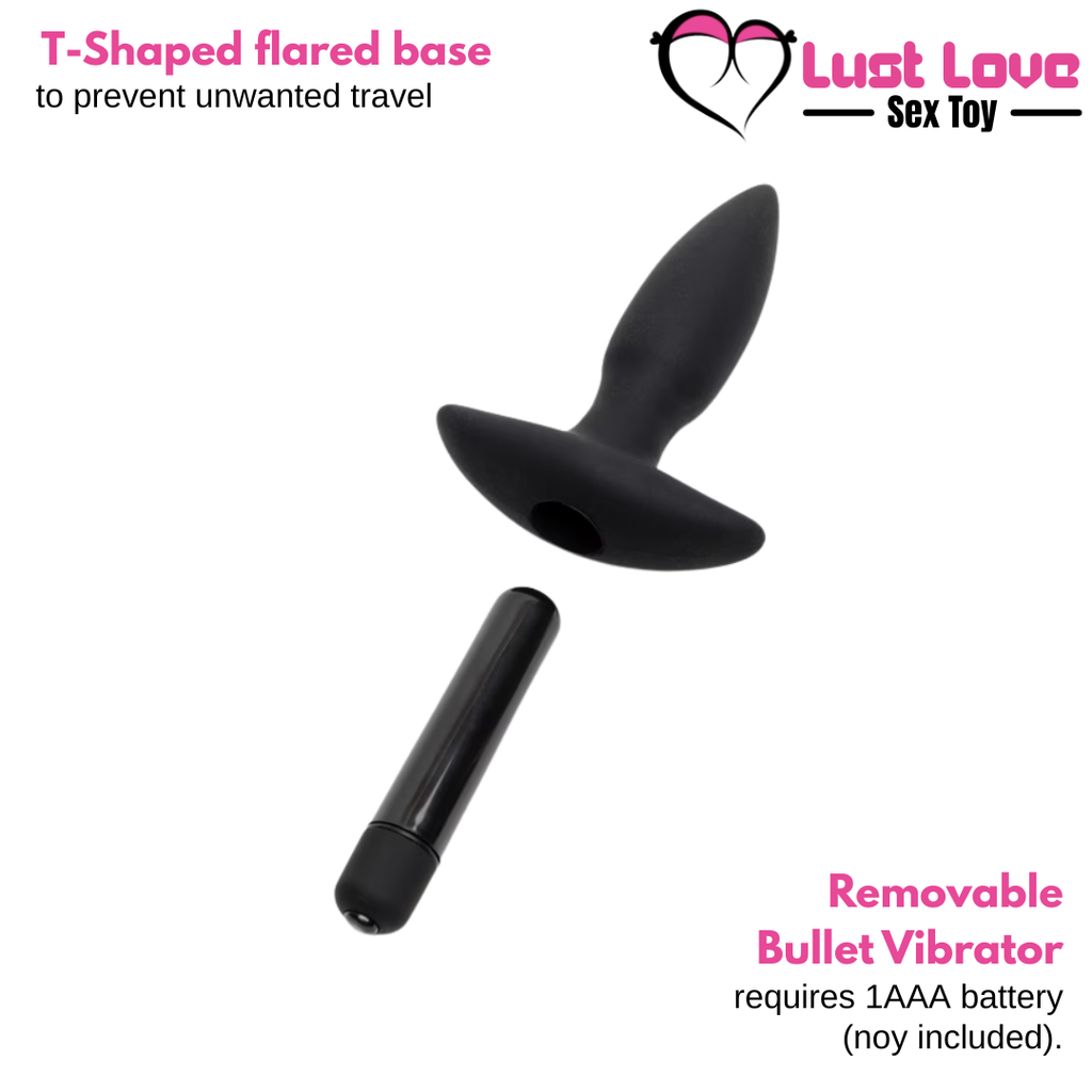 Vibrating Butt Plug - Lust Love Toy's