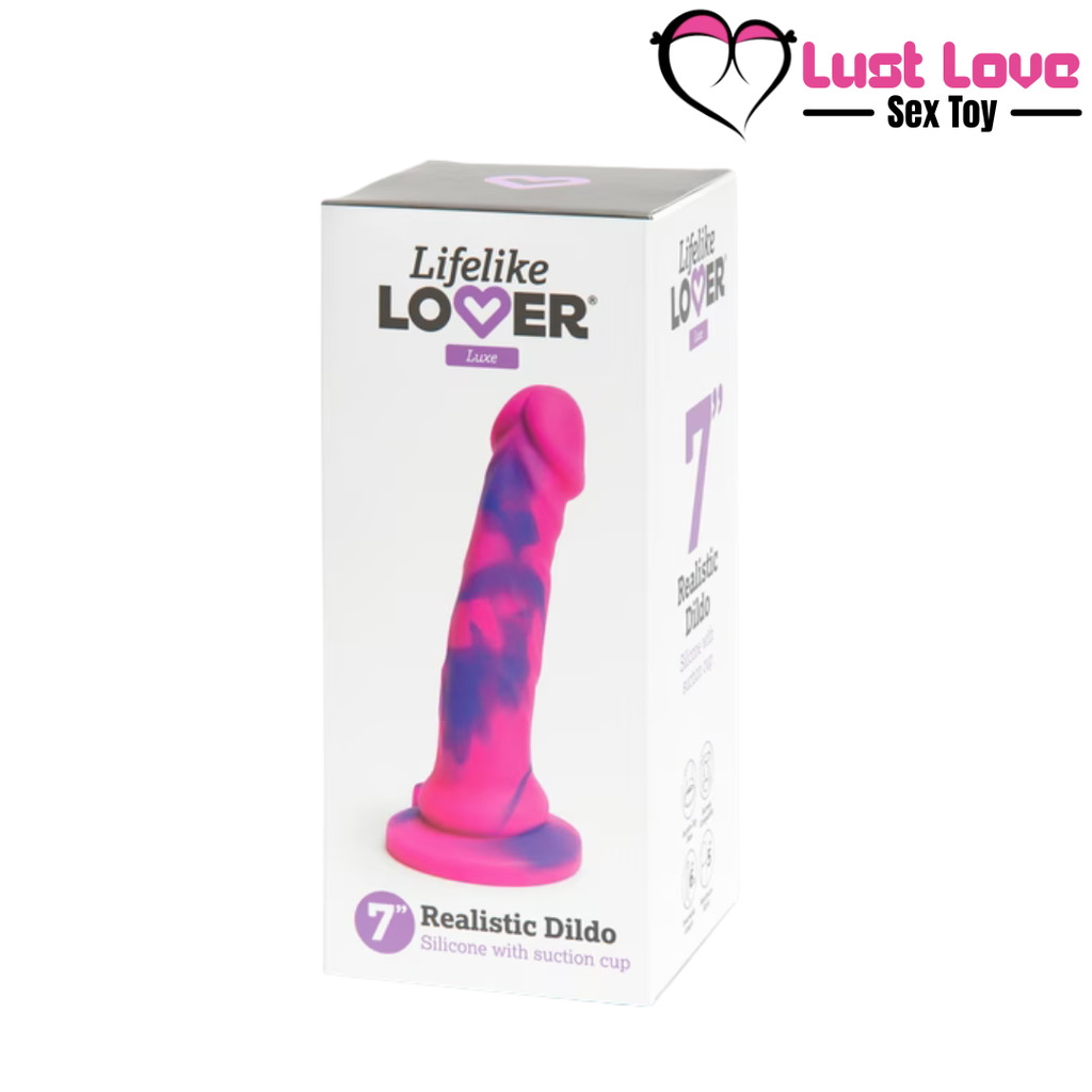 Multicoloured Dildo - Lust Love Toy's