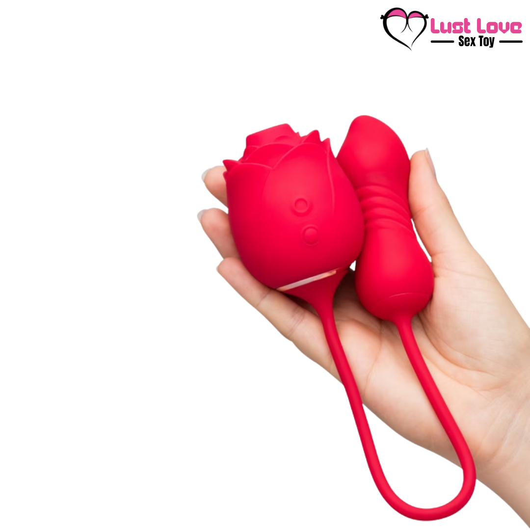 2-in-1 Clitoral Suction - Lust Love Toy's