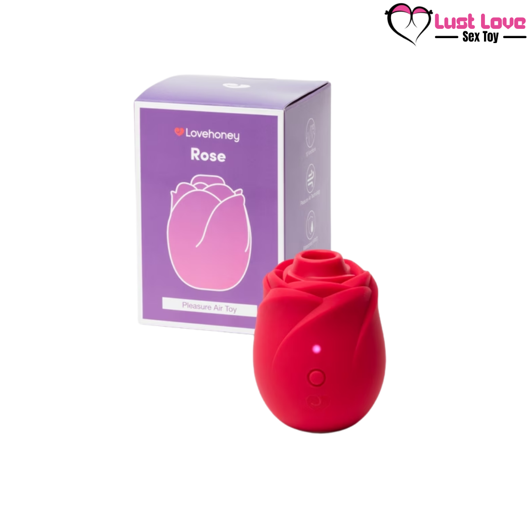 Rose Clitoral Suction - Lust Love Toy's
